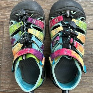Keen Kids Multicolor Rainbow Strap Closed-Toe Sandals